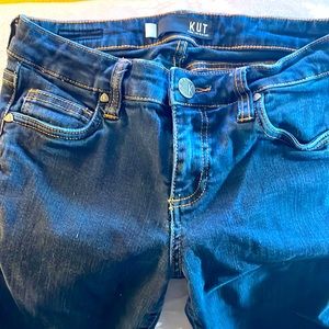 Skinny ankle Kut from the Kloth dark jeans